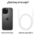 iPhone 16 Pro Max 256 GB Negro — Nuevo | Garantía de Apple